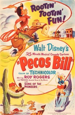  Pecos Bill - Legenda villissä lännessä, ihmeellisestä lapsesta ja mahtavista teoista!